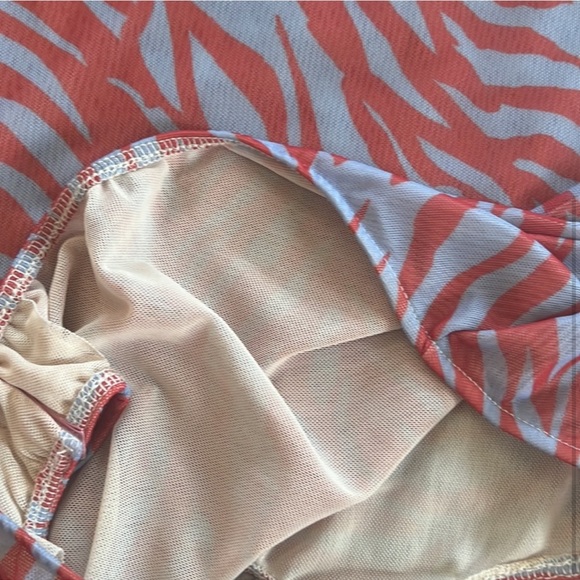 NWT intimately free people mesh animal print bodysuit - Picture 3 of 4